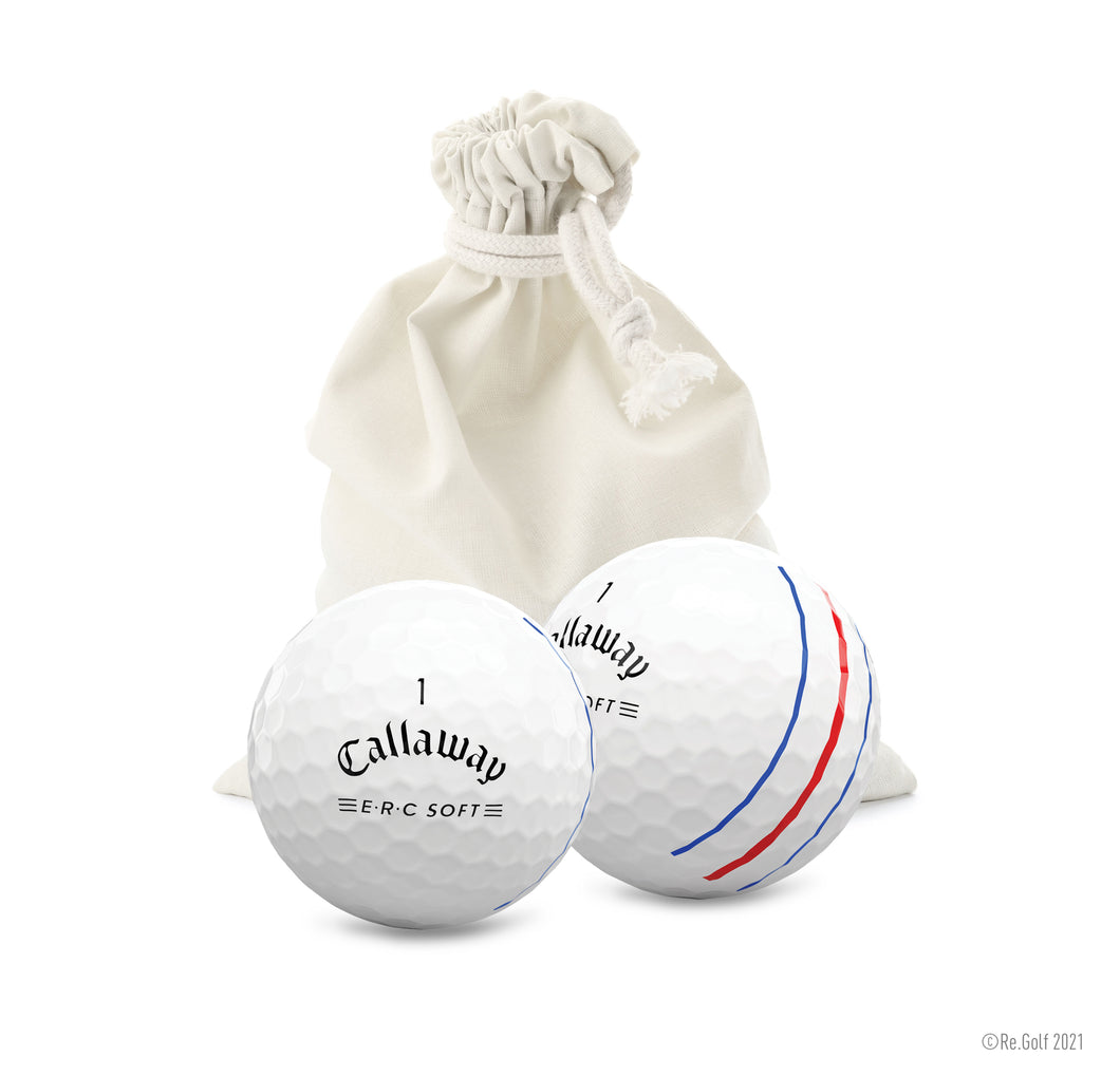 Callaway ERC Soft - Quantity 12 in Eco-Friendly Bag (Professionally Recycled)