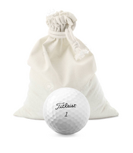 Load image into Gallery viewer, 12 Recycled Titleist PRO V1 in Eco-Friendly Bag (Professionally Recycled)
