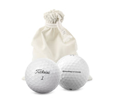 Load image into Gallery viewer, 12 Recycled Titleist PRO V1 in Eco-Friendly Bag (Professionally Recycled)
